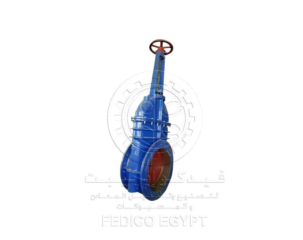 Gate Valves Flat Type rising spindle 450m