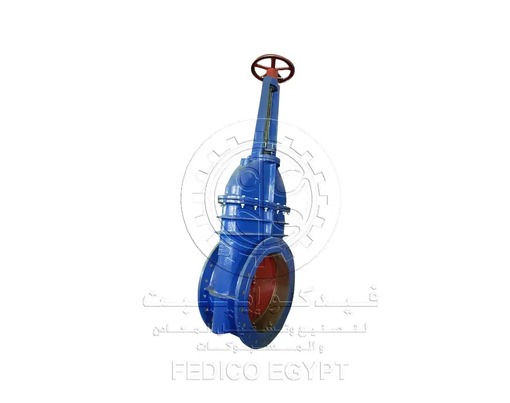 Gate Valves Flat Type rising spindle 500m