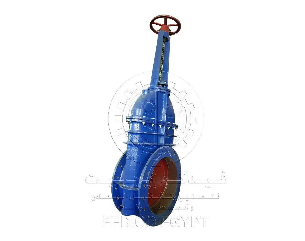 Gate Valves Flat Type rising spindle 600m