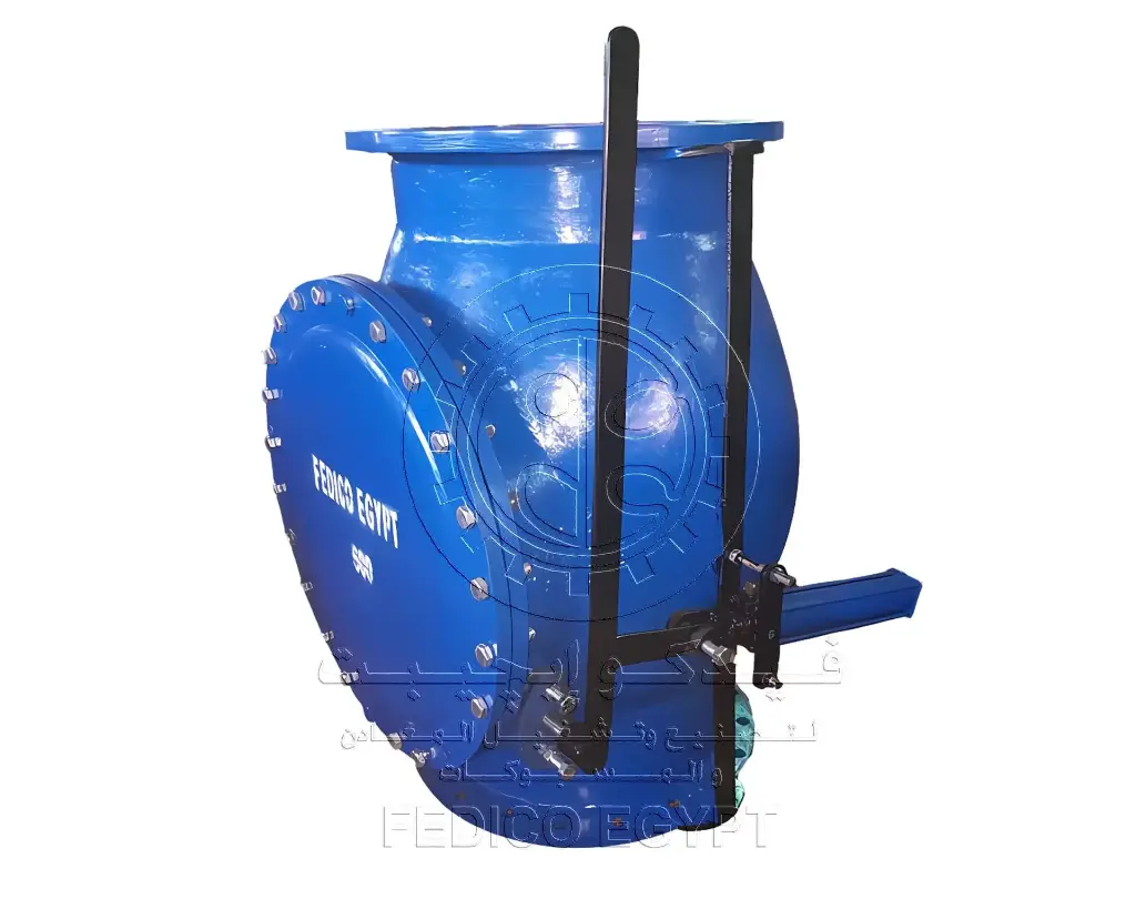 Nan return valves Swing type check valves with hydraulic 1200m
